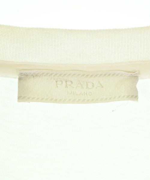 PRADA（プラダ）Tシャツ・カットソー 白 サイズ:S メンズ/2200702695056