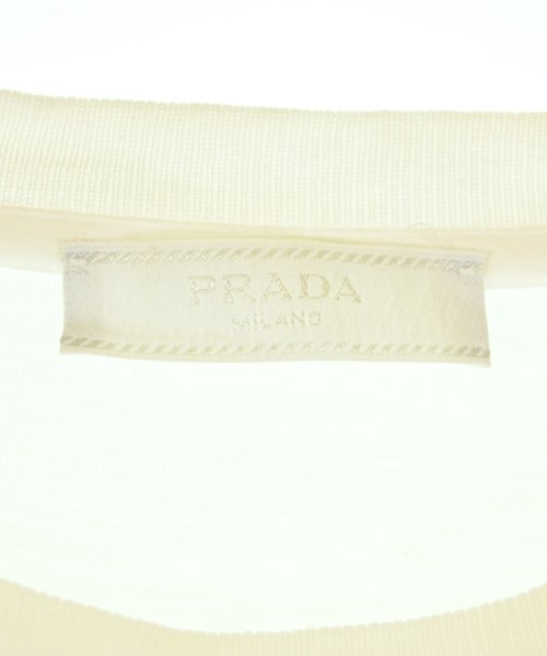 PRADA（プラダ）Tシャツ・カットソー 白 サイズ:S メンズ/2200702695063