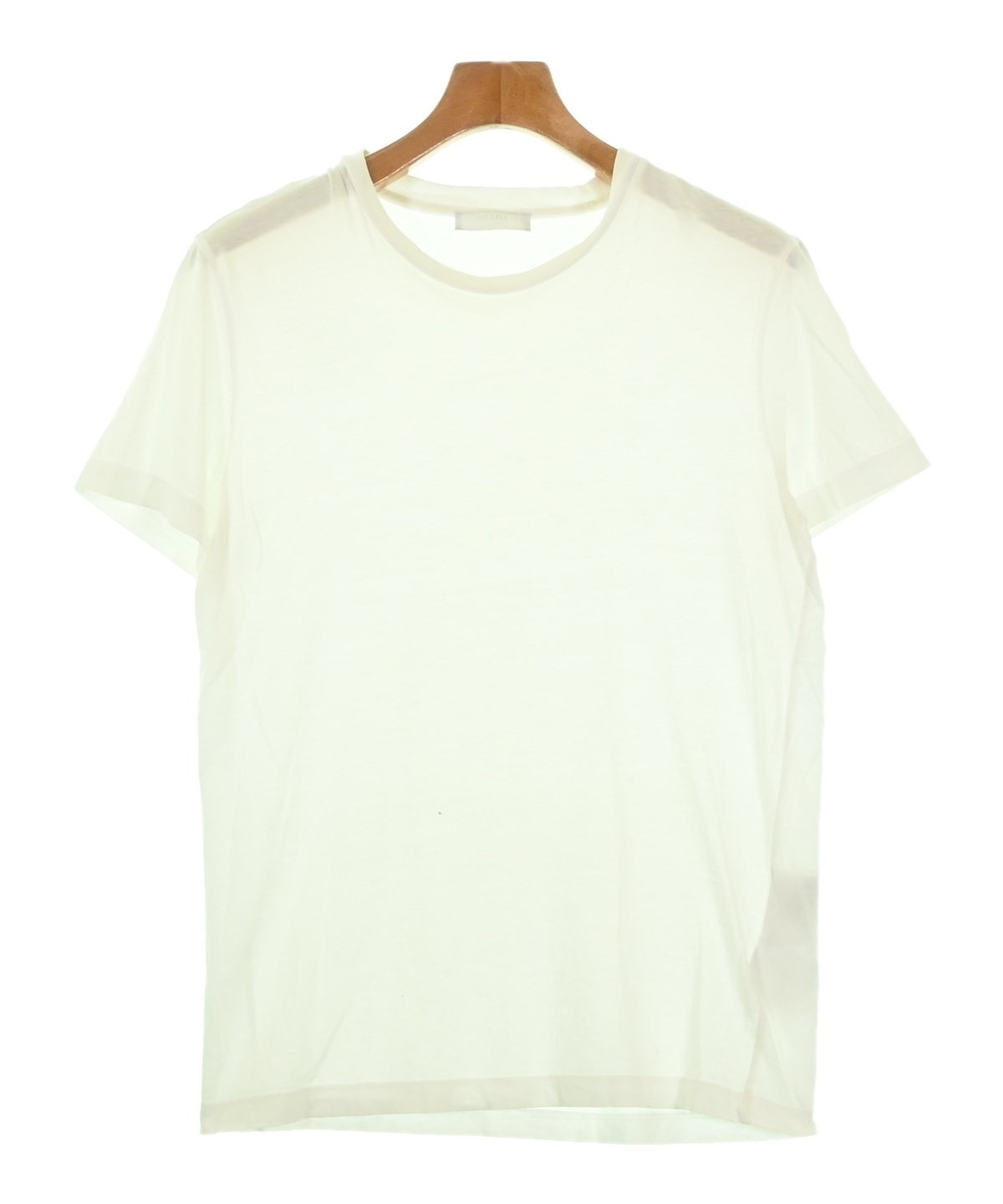 PRADA（プラダ）Tシャツ・カットソー 白 サイズ:S メンズ