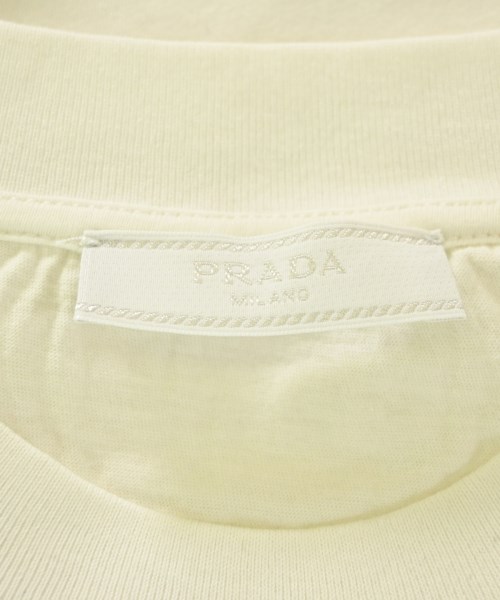 PRADA（プラダ）Tシャツ・カットソー 白 サイズ:M メンズ/2200702705373