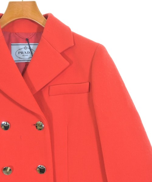 PRADA（プラダ）コート 赤 サイズ:38(S位) レディース/2200703298041