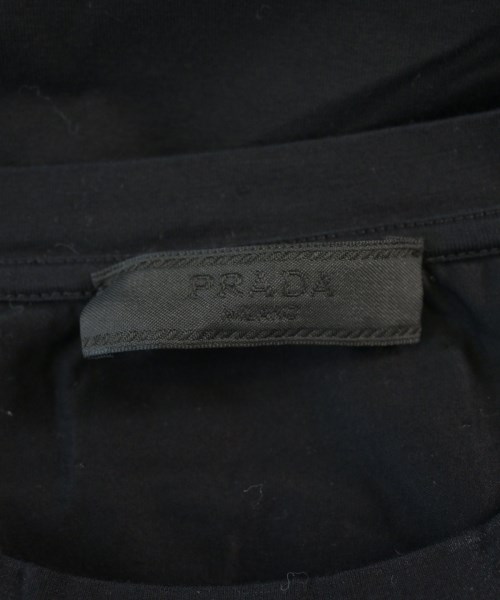 PRADA（プラダ）Tシャツ・カットソー 黒 サイズ:S メンズ/2200700383061