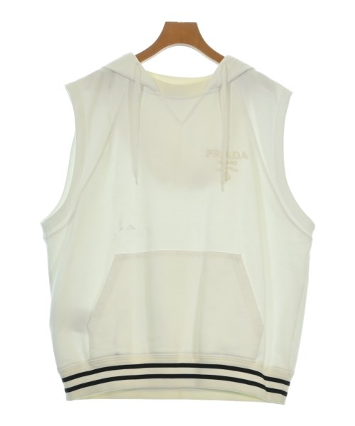 PRADA(プラダ)パーカー 白 サイズ:S/2200703399038