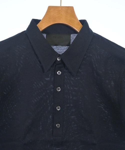 PRADA（プラダ）ポロシャツ 紺 サイズ:M メンズ/2200702446146