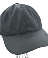 PRADA（プラダ）キャップ 黒 サイズ:L メンズ/2200703649294