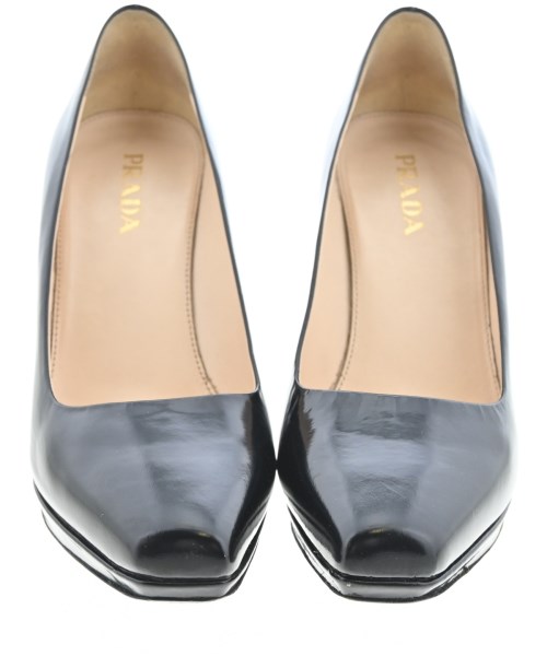 PRADA（プラダ）パンプス 黒 サイズ:EU37 1/2(24cm位) レディース/2200703804099