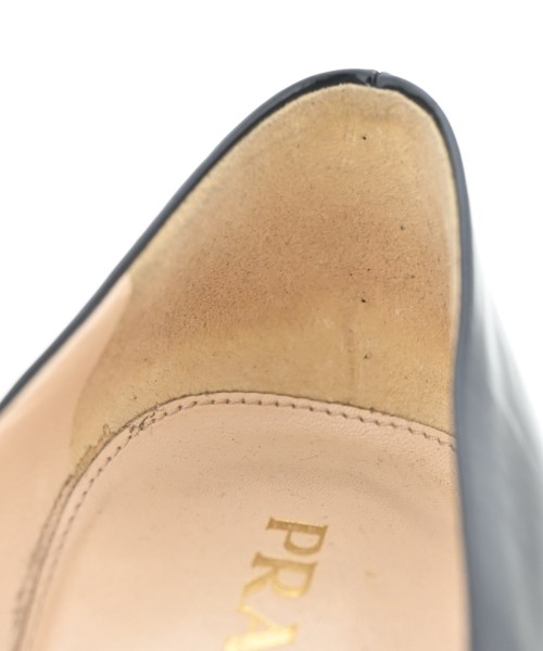 PRADA（プラダ）パンプス 黒 サイズ:EU37 1/2(24cm位) レディース/2200703804099