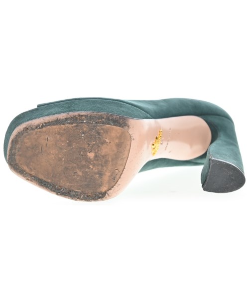 PRADA（プラダ）パンプス 緑 サイズ:EU37(23.5cm位) レディース/2200703804112