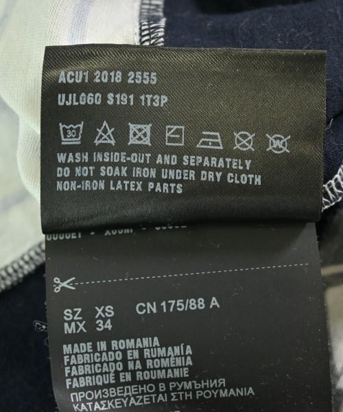PRADA（プラダ）Tシャツ・カットソー 紺 サイズ:XS メンズ/2200703876232