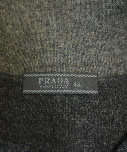 PRADA（プラダ）ニット・セーター グレー サイズ:48(L位) メンズ/2200704098022