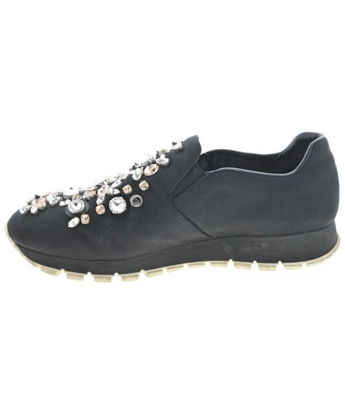 PRADA（プラダ）スニーカー 黒 サイズ:EU37 1/2(24cm位) レディース/2200701236762