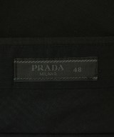 PRADA（プラダ）クロップドパンツ 黒 サイズ:48(L位) メンズ/2200704435162