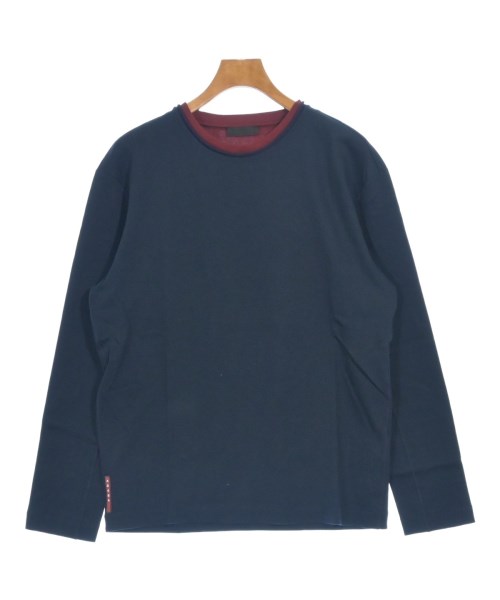 PRADA(プラダ)Tシャツ・カットソー 紺 サイズ:M/2200704435216
