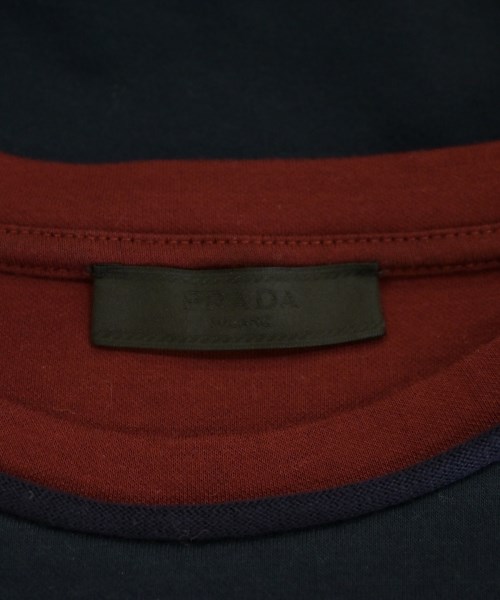 PRADA（プラダ）Tシャツ・カットソー 紺 サイズ:M メンズ/2200704435216