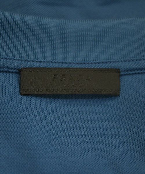 PRADA（プラダ）ポロシャツ 青 サイズ:L メンズ/2200704435261