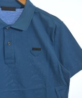 PRADA（プラダ）ポロシャツ 青 サイズ:L メンズ/2200704435261