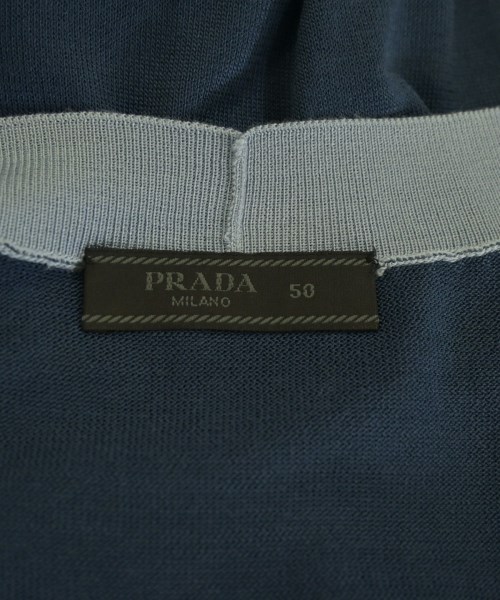 PRADA（プラダ）カーディガン 青 サイズ:50(XL位) メンズ/2200704435308