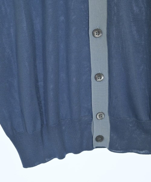 PRADA（プラダ）カーディガン 青 サイズ:50(XL位) メンズ/2200704435308