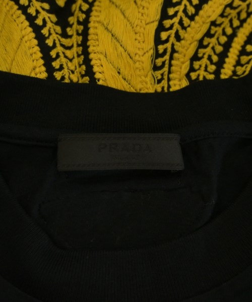 PRADA（プラダ）Tシャツ・カットソー 黒 サイズ:M メンズ/2200704435315
