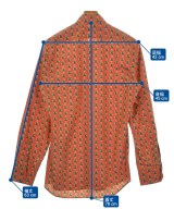 PRADA（プラダ）カジュアルシャツ 赤 サイズ:40(L位) メンズ/2200704435353