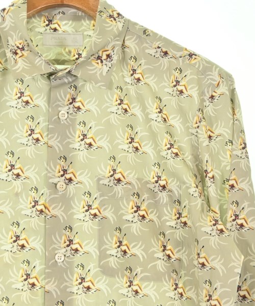 PRADA（プラダ）カジュアルシャツ グレー サイズ:40(L位) メンズ/2200704435360
