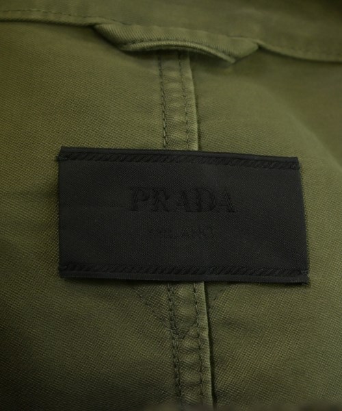 PRADA（プラダ）モッズコート カーキ サイズ:46(M位) メンズ/2200704686014