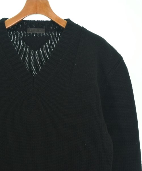 PRADA（プラダ）ニット・セーター 黒 サイズ:44(S位) メンズ/2200704686045