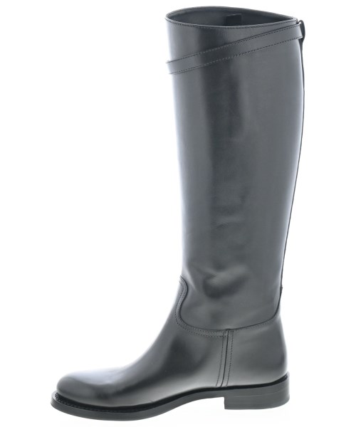 PRADA（プラダ）ブーツ 黒 サイズ:EU38(24.5cm位) レディース/2200704963030