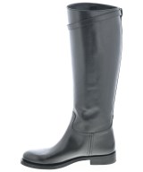 PRADA（プラダ）ブーツ 黒 サイズ:EU38(24.5cm位) レディース/2200704963030