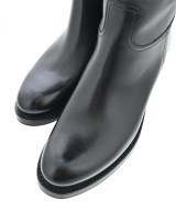 PRADA（プラダ）ブーツ 黒 サイズ:EU38(24.5cm位) レディース/2200704963030