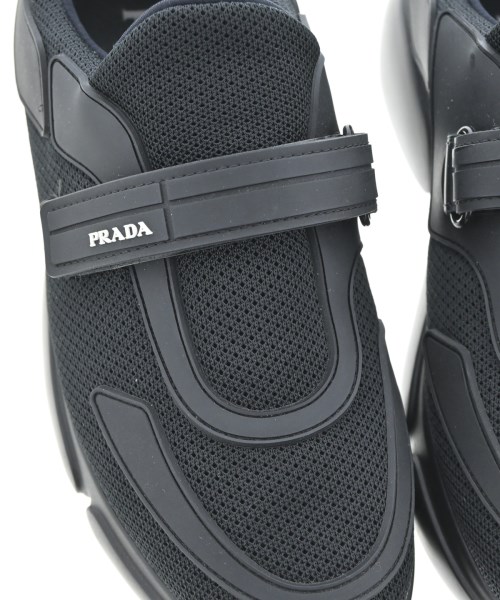 PRADA（プラダ）スニーカー 黒 サイズ:EU36(22.5cm位) レディース/2200705051019