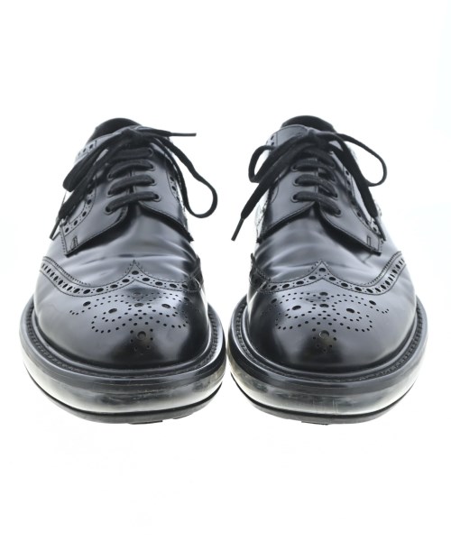 PRADA（プラダ）ビジネス・ドレスシューズ 黒 サイズ:UK9(27.5cm位) メンズ/2200705072038