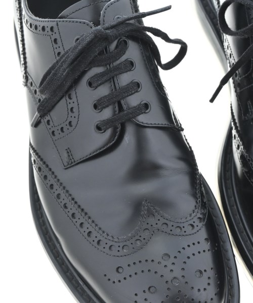 PRADA（プラダ）ビジネス・ドレスシューズ 黒 サイズ:UK9(27.5cm位) メンズ/2200705072038