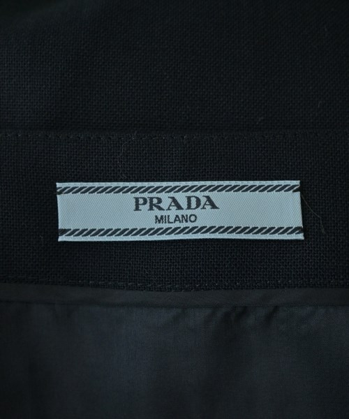 PRADA（プラダ）ひざ丈スカート 紺 サイズ:36(XS位) レディース/2200705542166