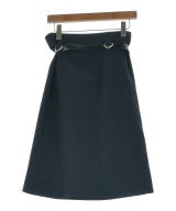 PRADA（プラダ）ひざ丈スカート 紺 サイズ:36(XS位) レディース/2200705542166