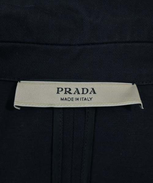 PRADA（プラダ）コート 紺 サイズ:38(S位) レディース/2200705775052