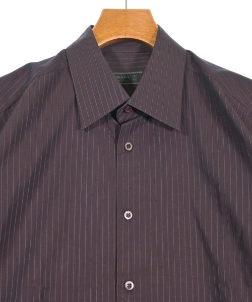 PRADA（プラダ）カジュアルシャツ 紫 サイズ:41(XL位) メンズ/2200703929327