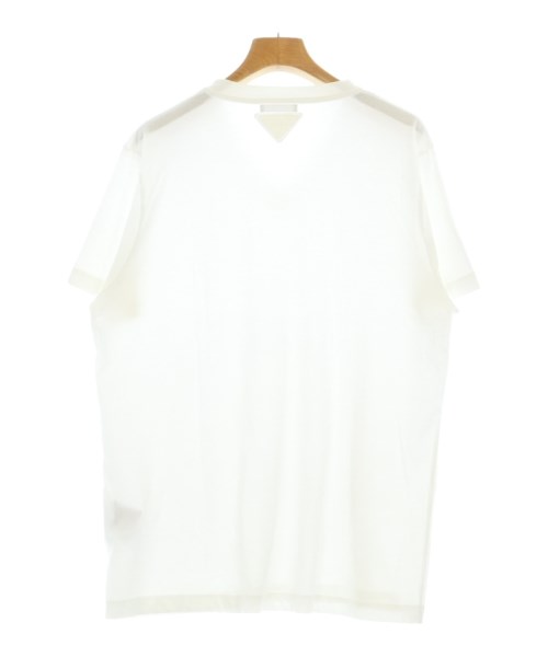 PRADA（プラダ）Tシャツ・カットソー 白 サイズ:L メンズ/2200705408295