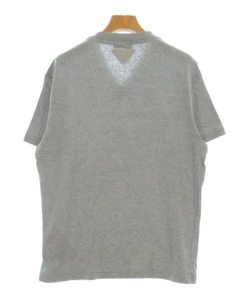 PRADA（プラダ）Tシャツ・カットソー グレー サイズ:L メンズ