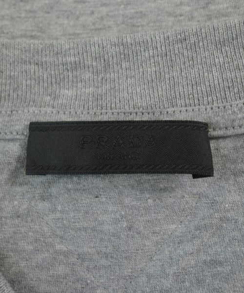 PRADA（プラダ）Tシャツ・カットソー グレー サイズ:L メンズ/2200705408363