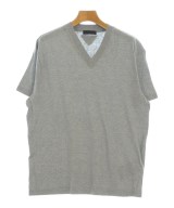 PRADA（プラダ）Tシャツ・カットソー グレー サイズ:L メンズ