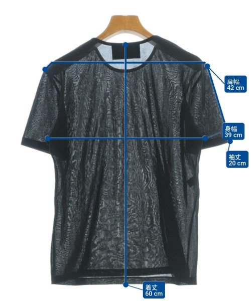 PRADA（プラダ）Tシャツ・カットソー 黒 サイズ:M メンズ/2200705408370