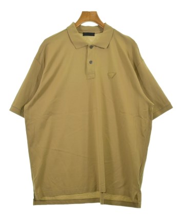 PRADA（プラダ）ポロシャツ カーキ サイズ:M メンズ/2200706079029