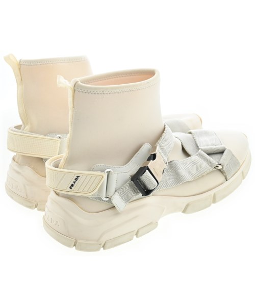 PRADA（プラダ）スニーカー 白 サイズ:EU39 1/2(24.5cm位) メンズ/2200706105018