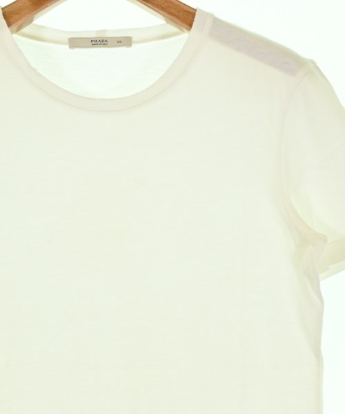 PRADA（プラダ）Tシャツ・カットソー 白 サイズ:XS レディース/2200703795038