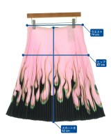 PRADA（プラダ）ひざ丈スカート ピンク サイズ:40(M位) レディース/2200706524093