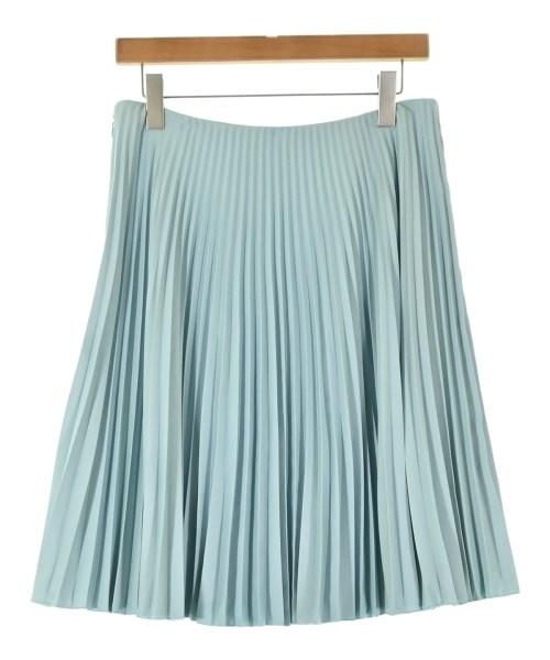 PRADA（プラダ）ひざ丈スカート 青 サイズ:40(M位) レディース/2200706524109