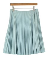 PRADA（プラダ）ひざ丈スカート 青 サイズ:40(M位) レディース/2200706524109