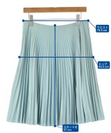 PRADA（プラダ）ひざ丈スカート 青 サイズ:40(M位) レディース/2200706524109