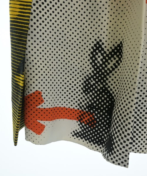 PRADA（プラダ）ひざ丈スカート 白 サイズ:44(L位) レディース/2200706524123